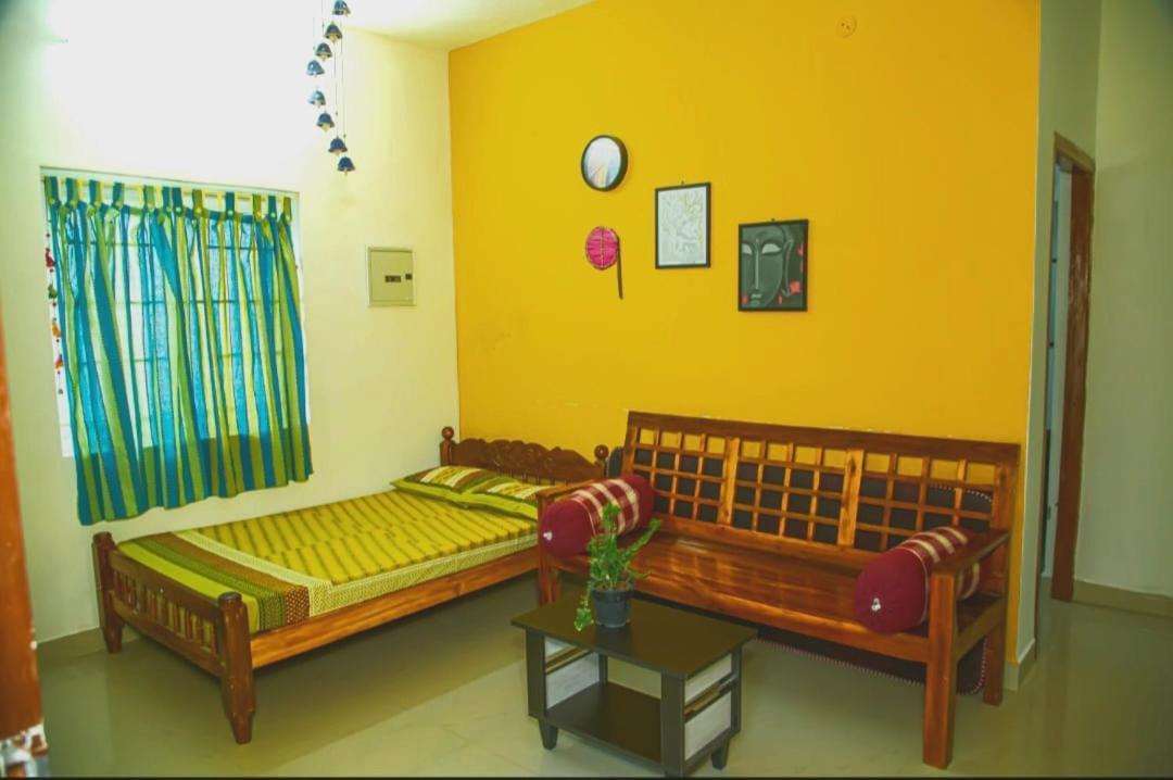 A Chettinad Villa In Coimbatore On The Way To Adiyogi And Nearer To Maruthamalai Exteriör bild
