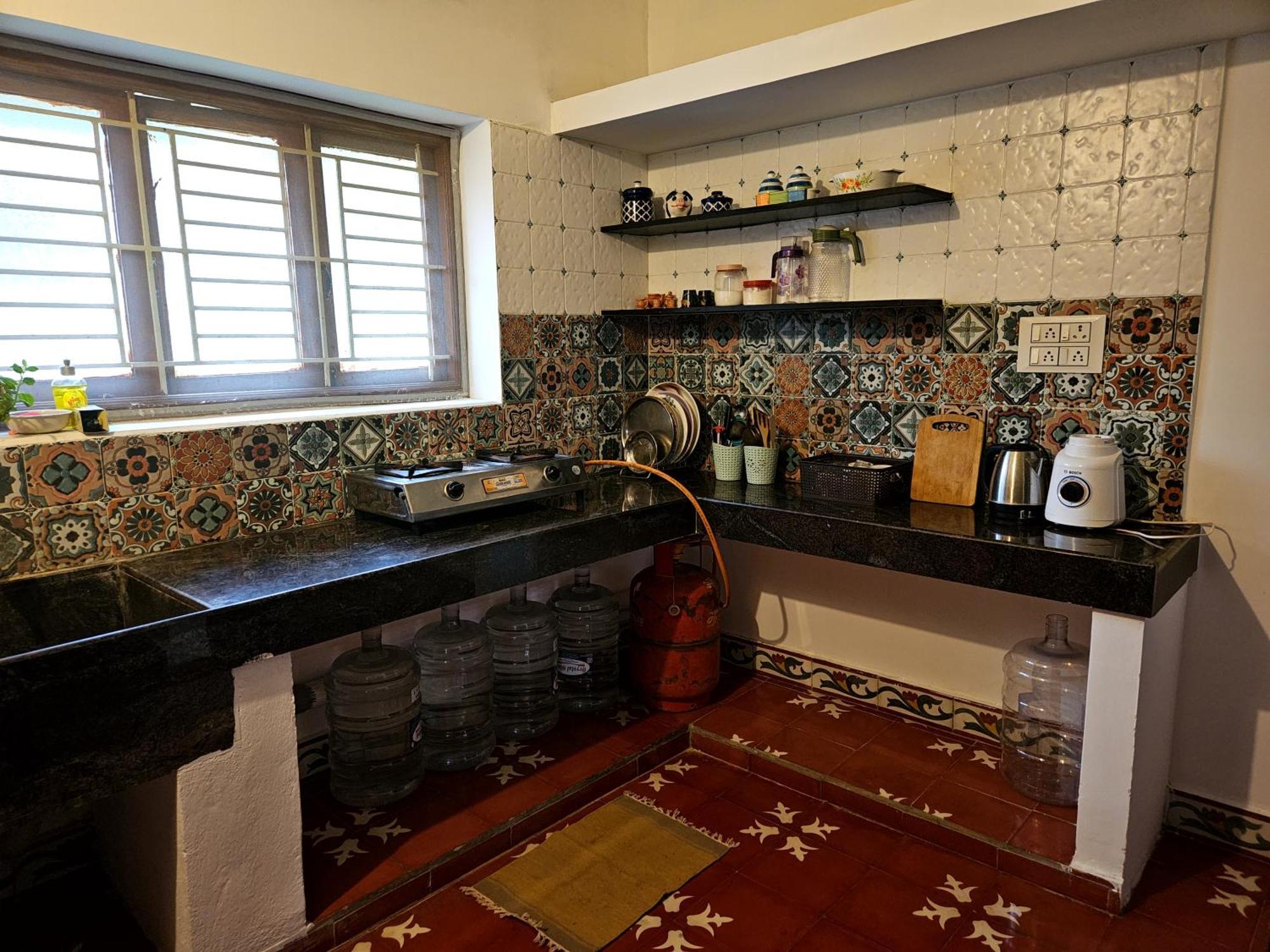 A Chettinad Villa In Coimbatore On The Way To Adiyogi And Nearer To Maruthamalai Exteriör bild