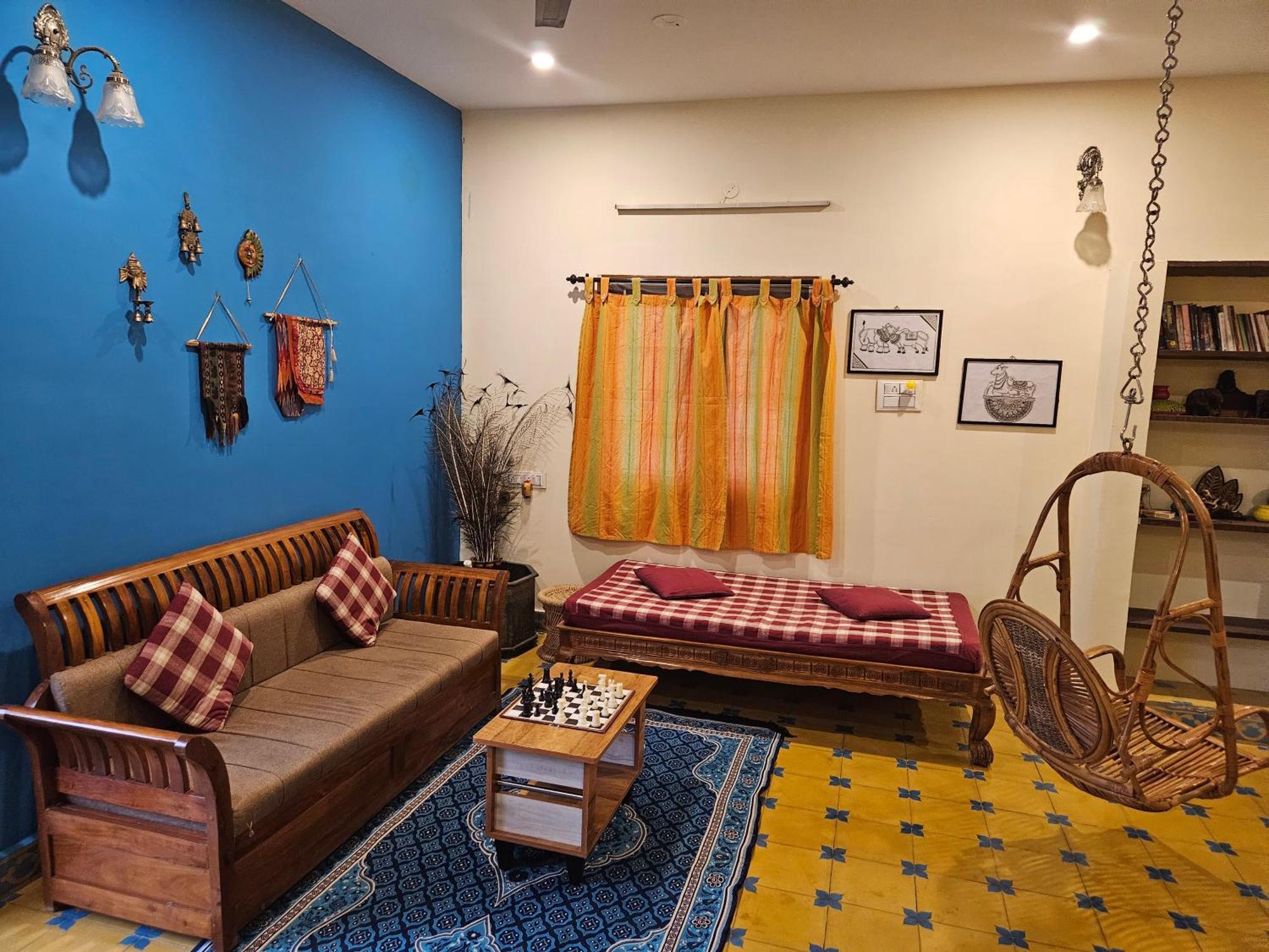 A Chettinad Villa In Coimbatore On The Way To Adiyogi And Nearer To Maruthamalai Exteriör bild