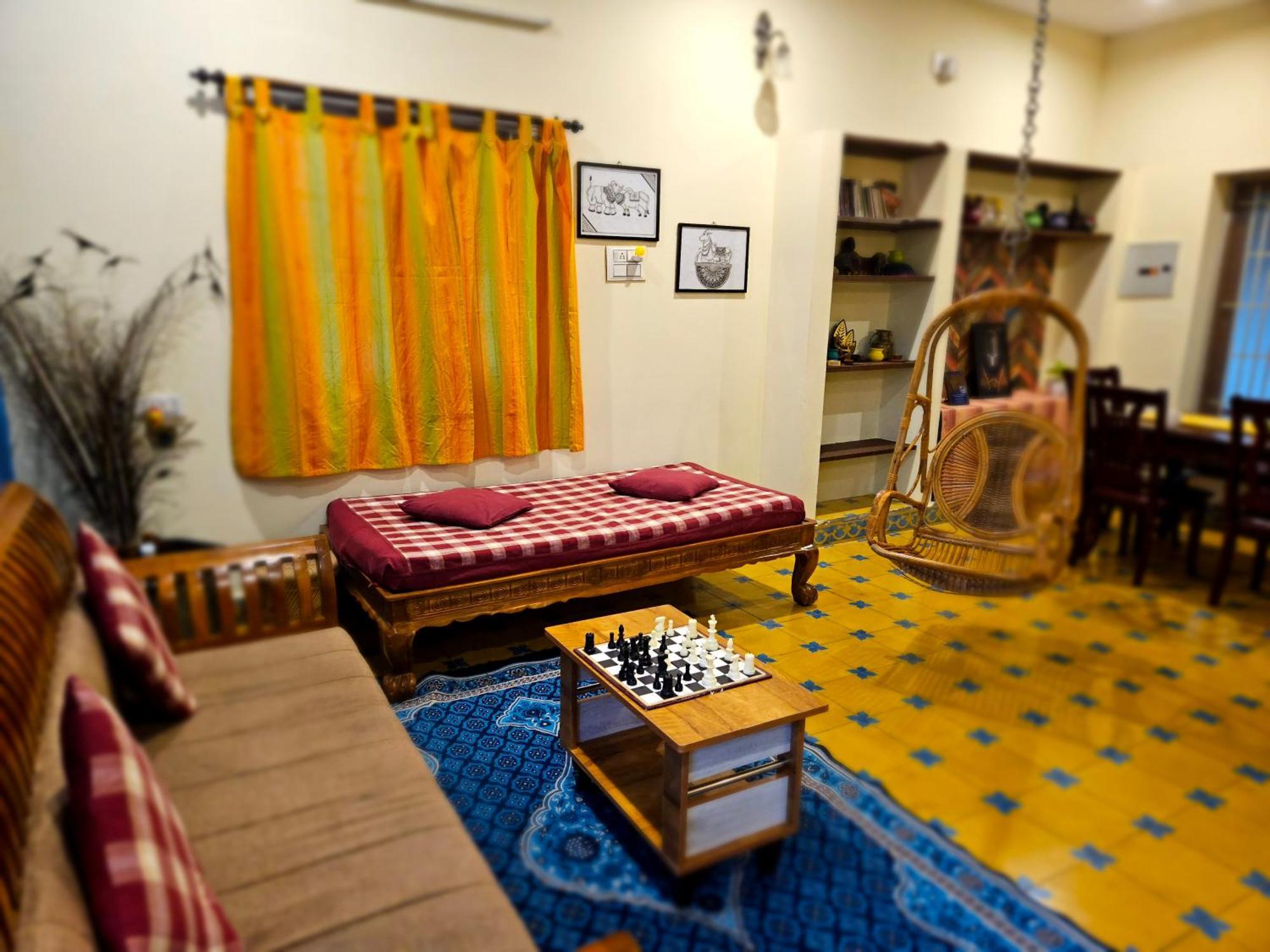 A Chettinad Villa In Coimbatore On The Way To Adiyogi And Nearer To Maruthamalai Exteriör bild