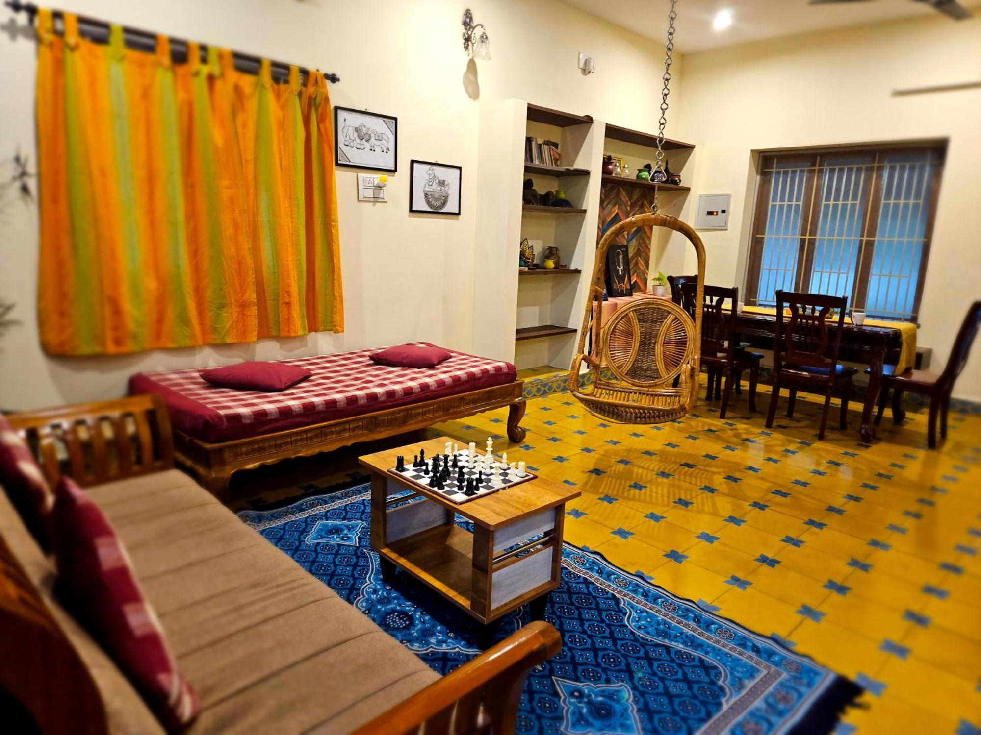 A Chettinad Villa In Coimbatore On The Way To Adiyogi And Nearer To Maruthamalai Exteriör bild