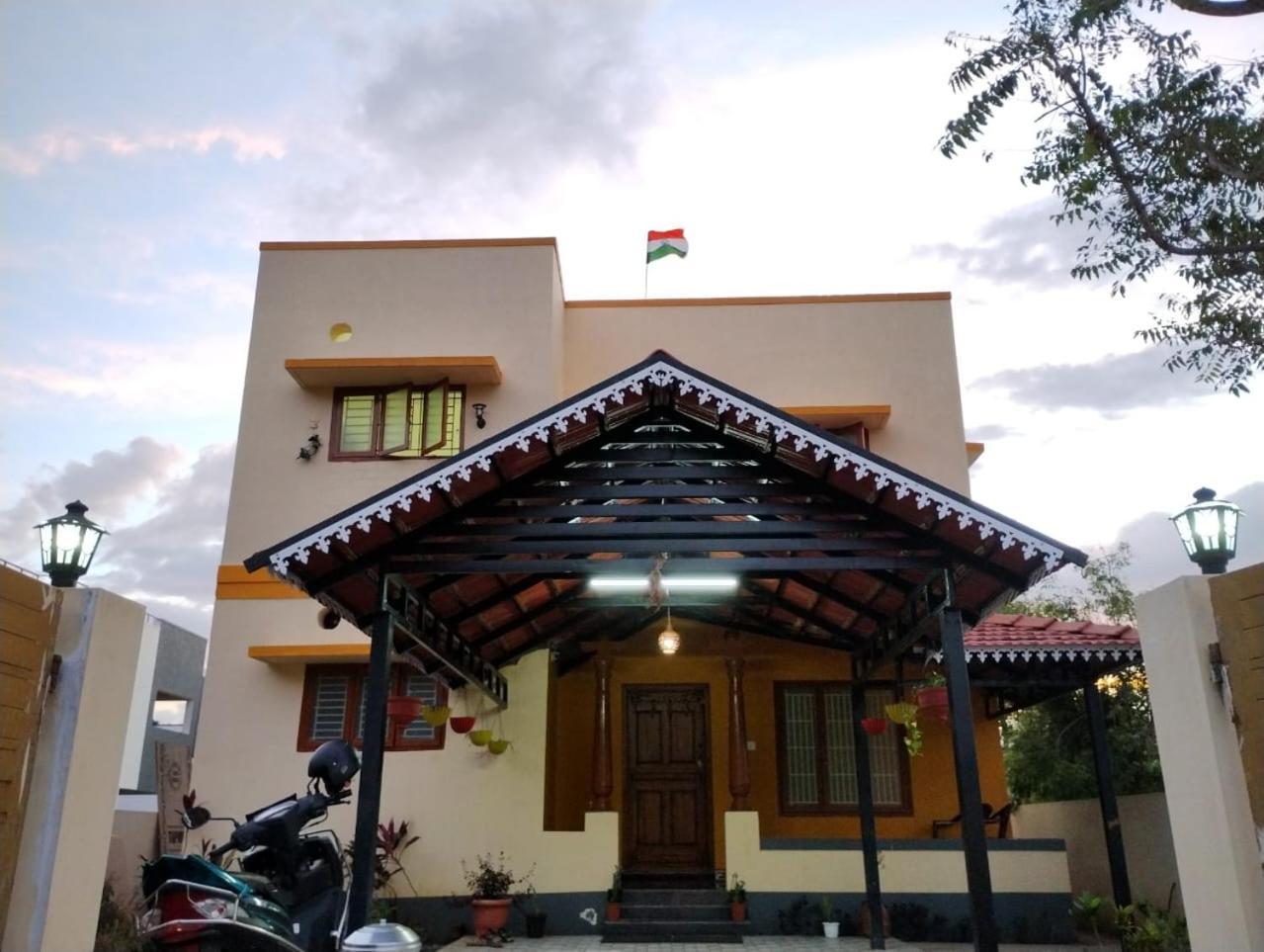 A Chettinad Villa In Coimbatore On The Way To Adiyogi And Nearer To Maruthamalai Exteriör bild